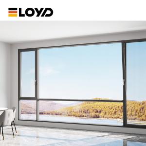 China Classic Aluminum Casement Window with Powder-Coated Finish on sale