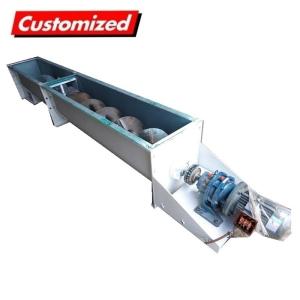 Large Capacity Air Tight Hopper Spiral Screw Auger Feeder Conveyor Customized