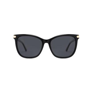China Custom Handcrafted Acetate Frames Sunglasses Driving Sunnies Lens Width 55mm on sale