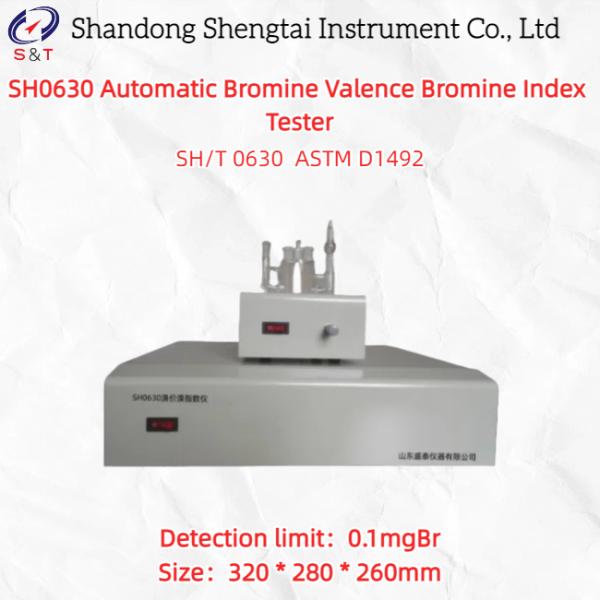 Automatic Bromine Index Tester 0.1mgBr Detection ASTM D1492