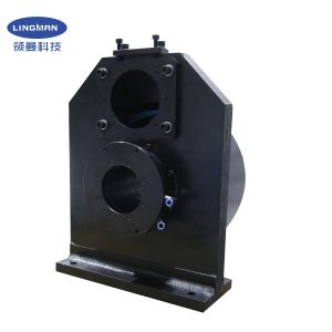 Lingman 86mm Jaw Stroke Pneumatic Chuck for Laser Tube Cutting with 0.6KN