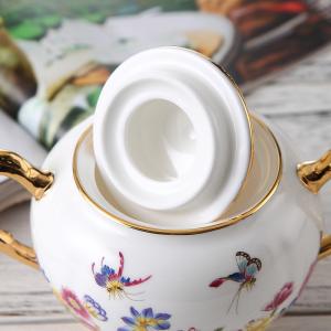 220cc Amorous Smooth Modeling English Bone China Tea Cups