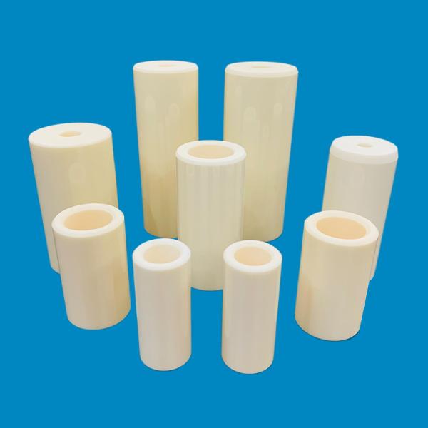 Various shapes of alumina ceramic parts for industrial applications