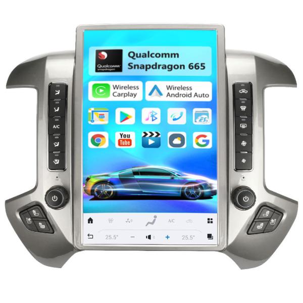 Viknav Car Radio For Chevrolet Silverado GMC Sierra (2014-2019) 14.4 Inch