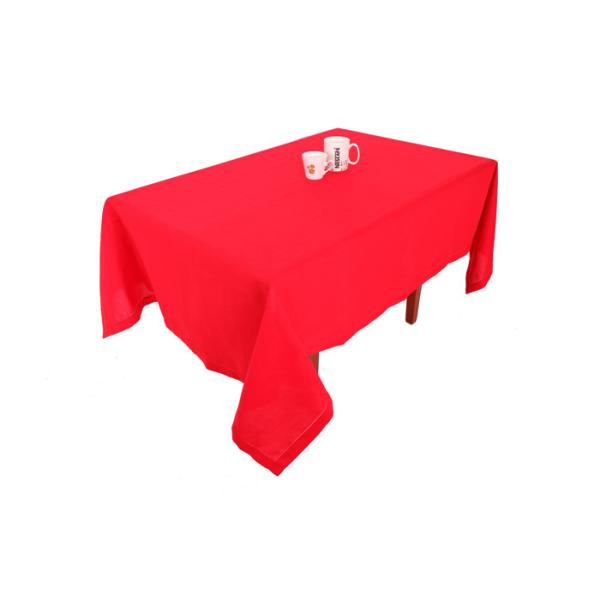 Quality Natural Linen Look Tablecloths , Assorted Sizes 60x84 Inch Dining Table Cloth wholesale
