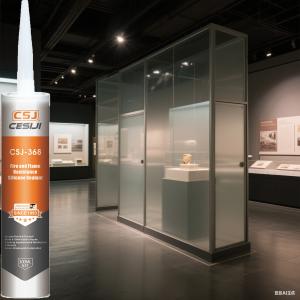 Multi Scene Fire Resistant Silicone Sealant 280g For Building Joints Electronics