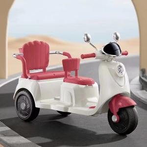 Battery-Operated Multi-Function Player and Bluetooth Two-Seater Scooter for Kids