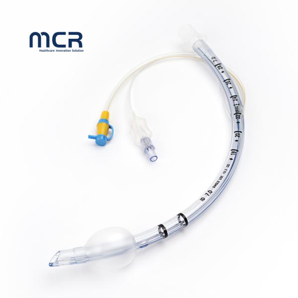 Quality Medical Disposable PVC Suction Endotracheal Tube With PU Cuff wholesale