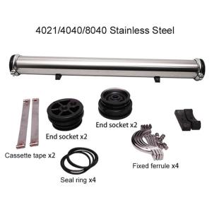 304 Stainless Steel Water Treatment Consumables Membrane Shell Reverse Osmosis