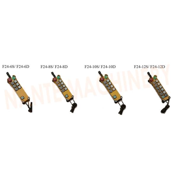 Industrial Wireless Hoist Remote Control 100 Meters Distance Economic Efficiency