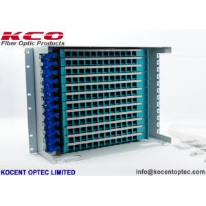 19'' Fiber Optic Distribution Box 144 Core ODF Unit / 144fo Patch Panel For