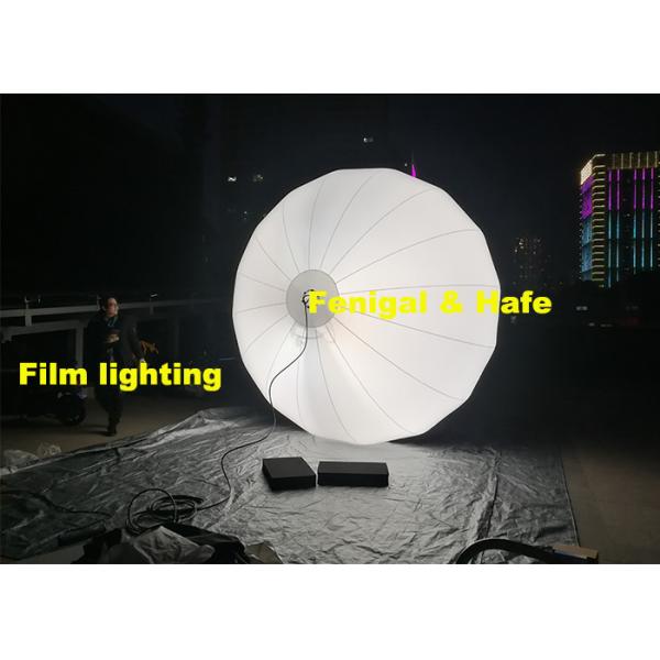 Diameter 3.8m HMI Daylight 4800W Helium Balloon Lights Film