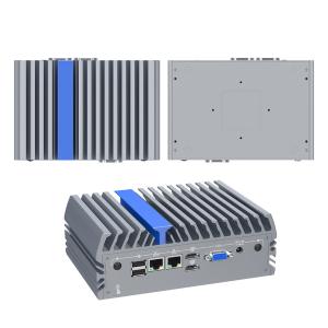 Industrial Mini PC J6412 Dual Lan DDR4 Ram M.2 SSD Fanelss Mini Computer
