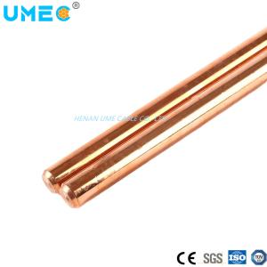 1000mm 1200mm 1500mm Copper Earth Rod with Sheath Material None Diameter Range