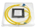 Singlemode Connectorized LC/UPC 1x4PLC (Planar Lightwave Circuit) Splitters
