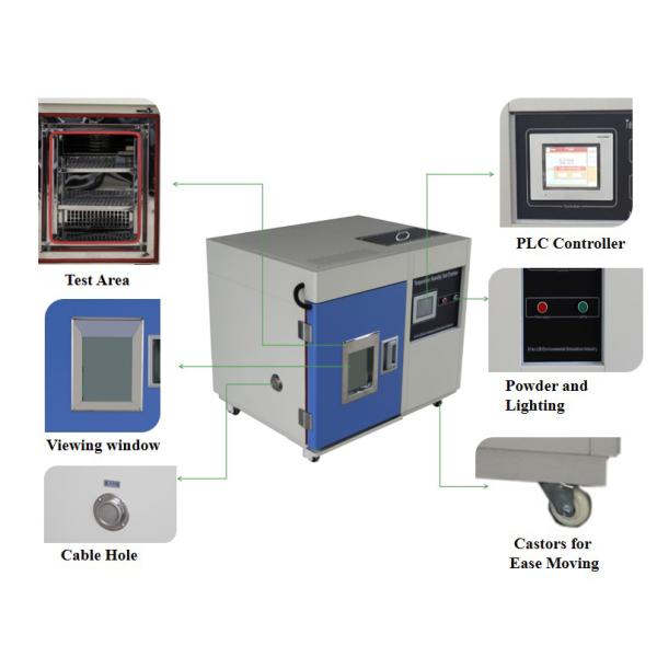 Control Humidity Cold Hot Temperature Chamber / Microclimate Benchtop Test Chamber