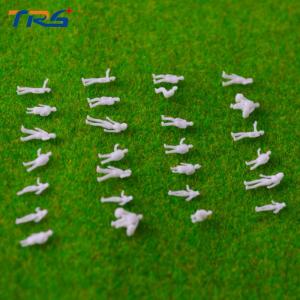 1:200 architectural scale model ABS plastic 0.8 cm white figures for model train