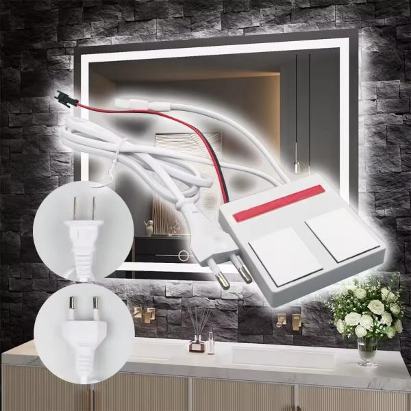 Quality 24W Smart LED Dual Touch Dimming Sensor With Built-In Power Supply for Single/Three Color Control and Defogging wholesale