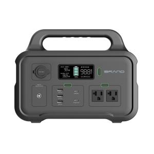 Outdoor Lithium Battery Power Station , 600W Pure Sine Wave Solar Generator