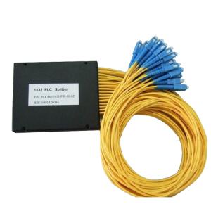 G657 Fiber Optical Plc Splitter 1x32 Wide Operating Wavelength