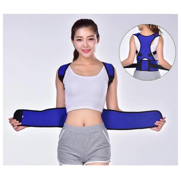 Daily Life Waist Back Support Belt Fully Adjustable For Adults / Humpback