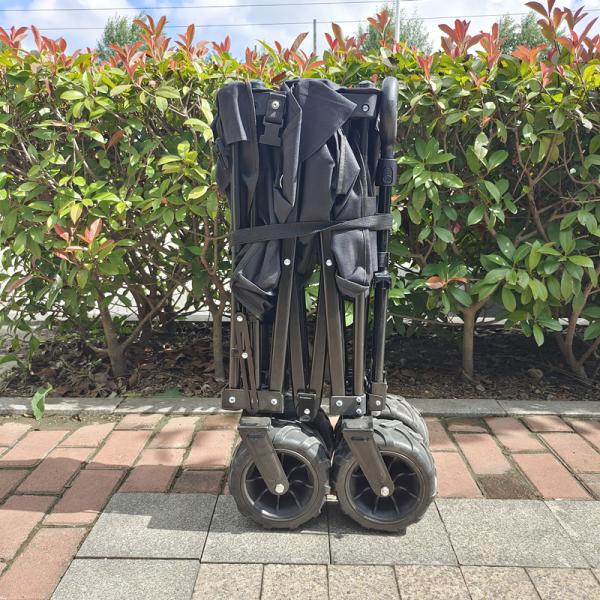 Foldable Picnic Camping Cart Portable Storage Beach Trolley Collapsible Folding Wagon