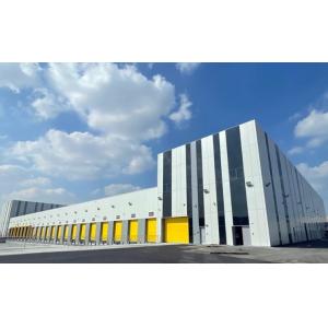 Lightweight Garage Hot Rolled / Welded H Section Steel Structure Workshop