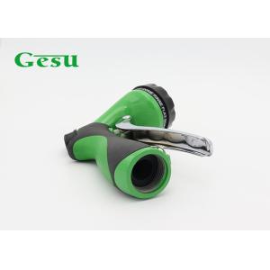 Cheap Comfortable Hose Spray Nozzle With Ergonomic Soft Rubber Comfort Grip for sale