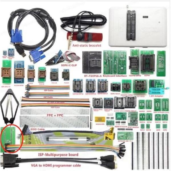 Original RT809H + 58 Adapters EMMC-Nand FLASH Extremely Fast Universal