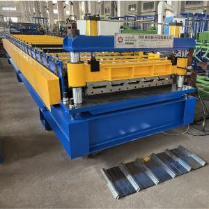 0.3mm Thickness Trapezoidal Roof Panel Roll Forming Machine,28mm Height PPGI