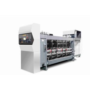 China Automatic Steel Flexo Printing Cardboard Box Die Cutting Machine For Corrugated Cardboard on sale
