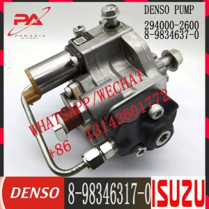 294000-2600 DENSO Diesel Fuel Injection HP3 pump 294000-2600 8-98346317-0 for