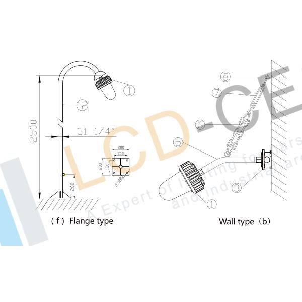30W LED Security Flood Light