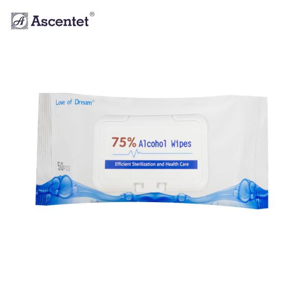 Quality OEM Disinfect Alcohol Wet Wipe And Ethyl Alcohol Wipes wholesale
