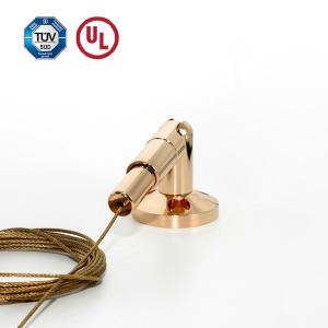 Wholesale Brass Billboard Display Hanging Kit With Gold Plating Wall To Wall