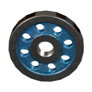 23-Sided Glass Prism for Optical Experiments & Angle Calibration