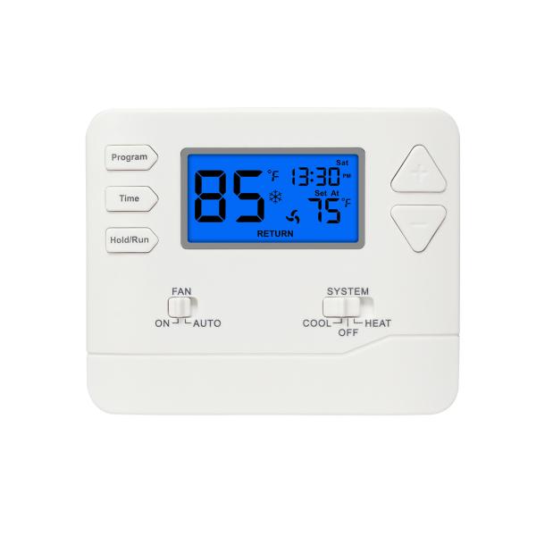 Multi Stage 5 / 1 / 1 Programmable Digital Room Thermostat For Heating Control