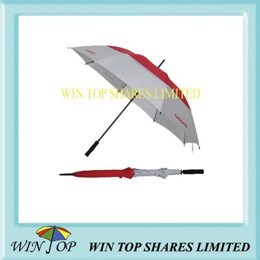 Quality 30" 2 Layers Ad Golf Umbrella for Nissan(WT5075) wholesale