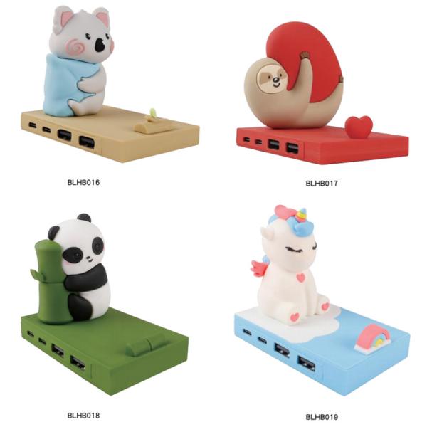 OEM Logo Technology Data Transfer Oem Hub / Memory Card Hub Comes in Various Nicely Shaped PVC