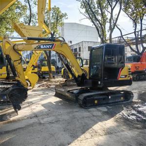 Cheap Mini Sany SY60C Excavator High Efficiency Low Fuel Consumption Optimized For Smooth &amp; Productive Work for sale
