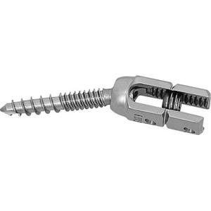 6.0 Double Thread U Multi Axial Break Off Pedicle Screw Spinal Internal Fixation