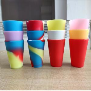 Custom Design BPA-Free Unbreakable Silicone Cup Sustainable for Wine and Beer