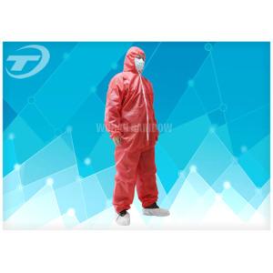 Polypropylene Spunbond Disposable Coverall Suit With Hood Waterproof