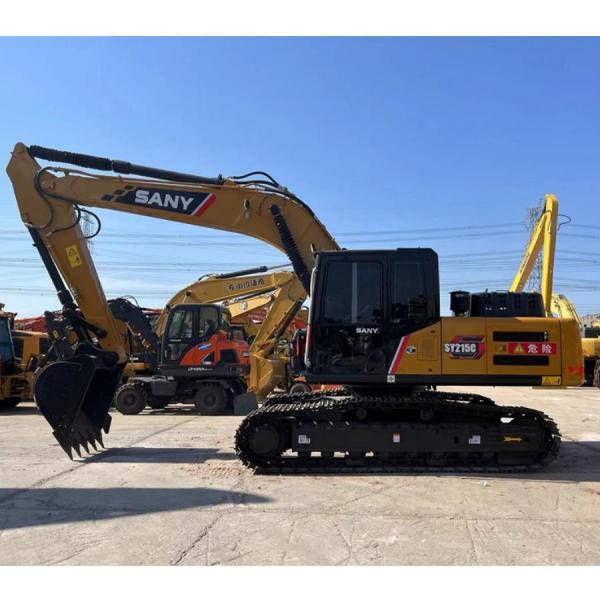 Quality Perfect Condition SANY SY215C Excavator With Breaker Hammer Line 6 Months Warranty wholesale