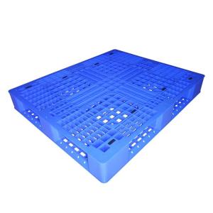 HDPE Plastic Pallets 1.2x1m Solid Top Rackable Pallet For Warehouse 0.8T Static