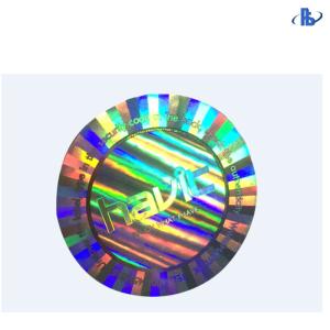 3D Anti Fake Holographic Security Labels , Custom Security Hologram Stickers