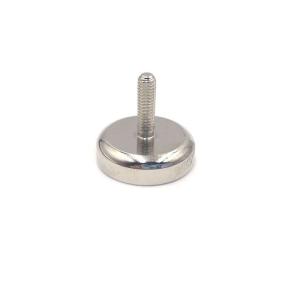 Cheap Small Neodymium Pot Magnet With Threaded Stem High Performance for sale