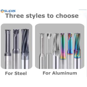 China Customized Thread End Mill CNC Milling Cutter For Carbon Steels Alloy Steels Advanced Technology For Copper Alloy on sale