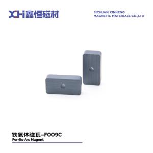 China Composite Ferrite Strontium Powder Sintered Ferrite Magnet R75mm-r75mm×44mm for Industrial Applications on sale