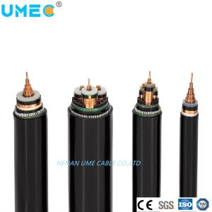 China Stranded Circle High Voltage 76/132kv Copper Conductor Power Cable with Conductor Type on sale